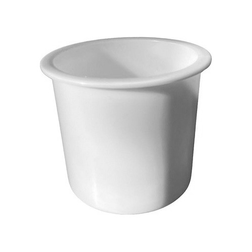 Posa Vaso De Embutir Soporte Plástico Blanco Lancha