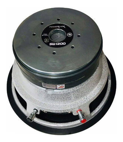 Subwoofer Power Vox 10 Polegadas Sw 1200 600w Rms 4 Ohms