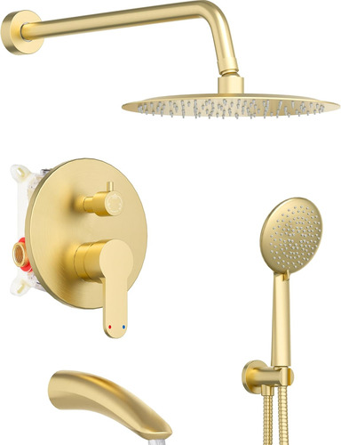 Sistema De Ducha Con Boquilla De Bañera, Juego De Grifo De D
