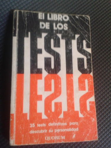 Libro De Los Test Definitivos Descubrir Personalidad C51