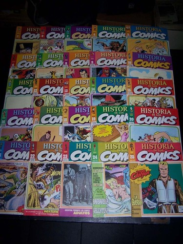 Historia De Los Comics, Completa 48 Fasciculos , Toutain