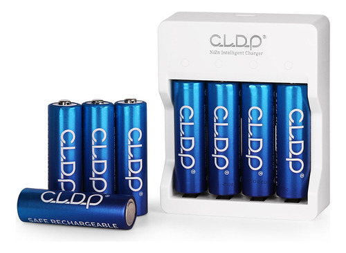 Cldp Paquete De 8 Baterias Aa Recargables Ni-zn De 2500 Mwh