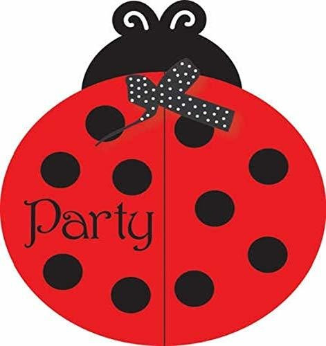 Invitaciones Y Tarjetas Creative Converting Birthday Ladybug