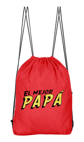 Bolso Deportivo El Mejor Papá (d0117 Boleto.store)