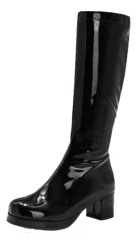 Botas Fashion Para Mujer, Talla Grande, Otoñal, Tubo Largo,