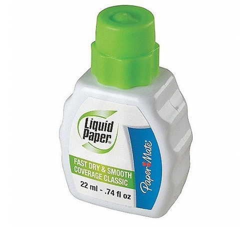 Corrector Liquido Tipo  Brocha * 1 Unidades Liquid Paper