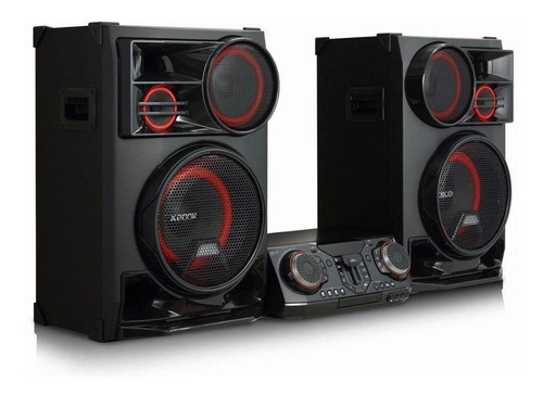 Mini System LG Xboom Cl98 Bluetooth Usb Cd Karaokê 3500w