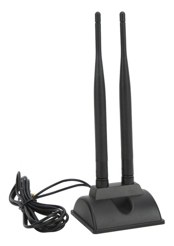 Antena De Escritorio Wifi 2.4g/5.8g Dual Band 6dbi Rg174 Suc