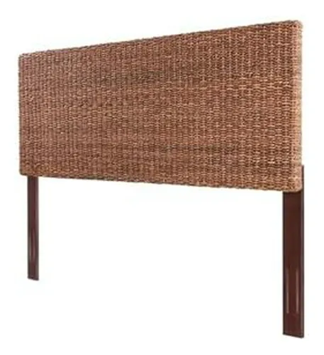 Cabecero Panel Hojas Banana 78 5 Madera Miel-marrón Oscuro