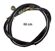 Imagen 1 de 1 de Manguera Freno Trasero Moto Vector Grafito 0614-ca1703 Flk