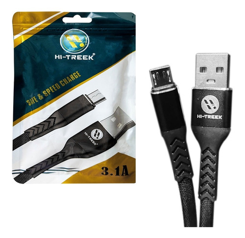 Cable Carga Rapida Hi-treek Ht-12 Usb Tipo C V8