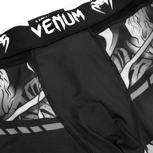 Imagen 7 de 9 de Calza Compresión Larga Venum Devil Mma Jiu Jitsu Thai Kick