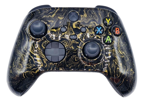 Controle Stelf Xbox Series Com Grip (gold Liquid)