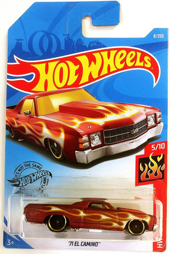 Hot Wheels # 5/10 - '71 El Camino - 1/64 - Fyf16
