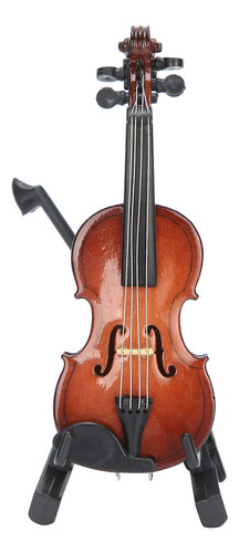 Soporte De Juguete En Miniatura Modelo Violín Para Instrumen