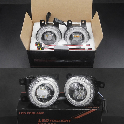 Faros Niebla Led Lupa Aro Angel Para Explorer 2011 Al 2015