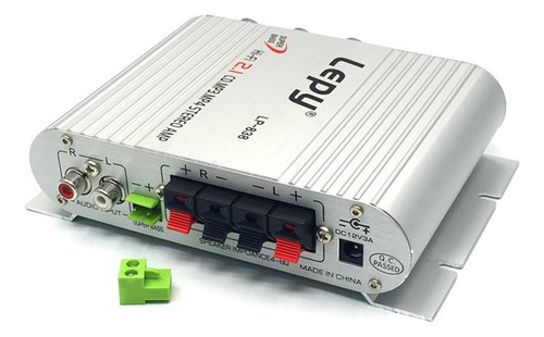 Y Amplificador De Potencia Estéreo Con Subwoofer Digital De