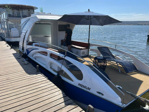 Barco Catamarã Em Fibra Completo!