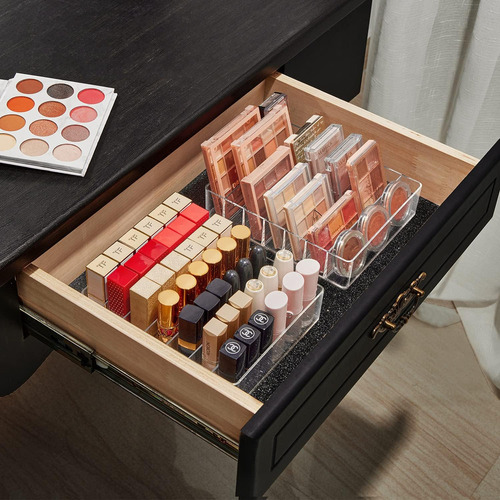 V, Estuche Maquillaje Con 7 Compartimentos