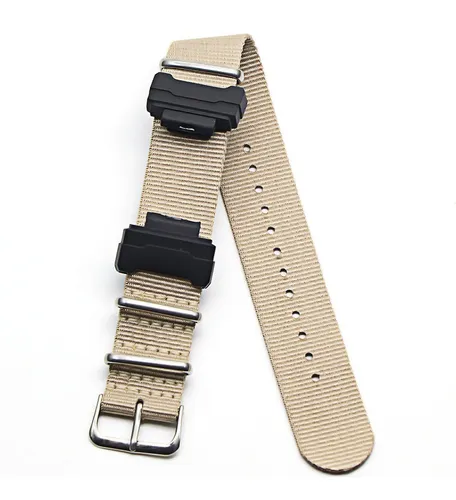 comprar Correa De Nylon 22mm Más Adaptores De Tpu Para Casio G-shock