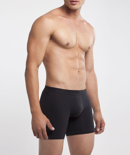 Boxer Hombre Patprimo Filete Negro Algodón 44000120-10