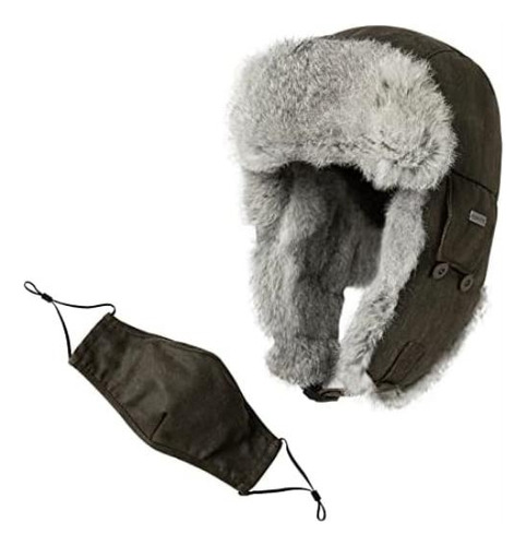 Comhats Gorro Ushanka Ruso Con Orejeras Impermeables Hombre,