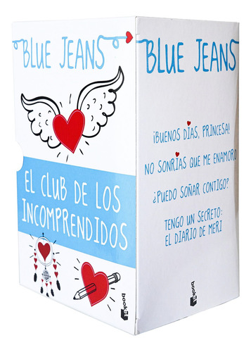Imagen 1 de 6 de Estuche El Club De Los Incomprendidos - Blue Jeans
