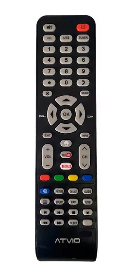 Control Remoto Smart Tv Atvio 43d1620 49d1620 55d1620