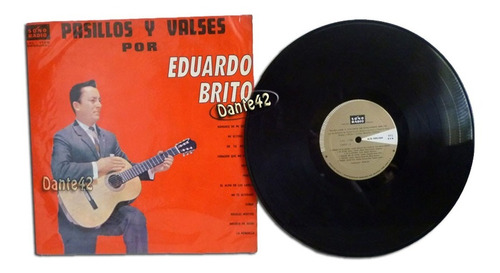 Dante42 Disco 33 Vinilo Lp Longplay Pasillos Valses Ed Brito