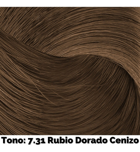Color Tech Tinte Tono 7.31 Rubio Dorado Cenizo Tubo 90g