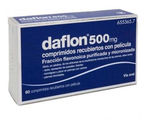 Daflon 500 Mg 60 Comprimidos Antia Moll