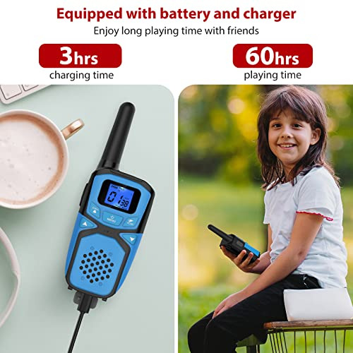 Walkie Talkie Niños Recargable¬ Walkie-talkie De L...