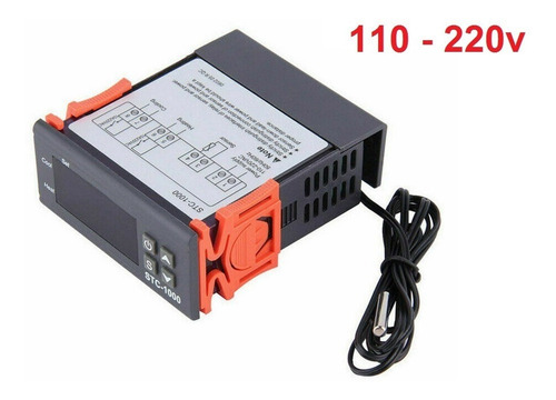 Controlador De Temperatura Digital 110 220v Sct-100