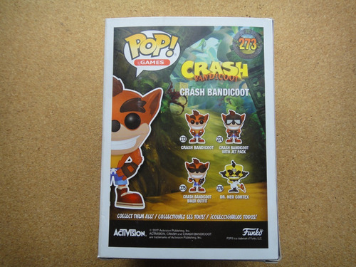 Funko Pop Crash Bandicoot Chase #273 Games (Usado)