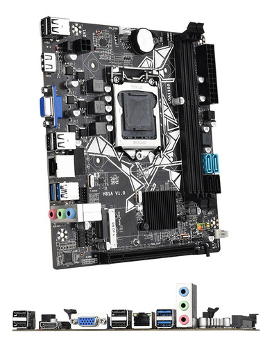 Generic Placa Madre H81a Ddr3 Lga1150 Soporte Para Placa