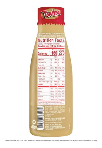 Twix Chocolate Milk - Sabores Irresistibles Y Rendimiento