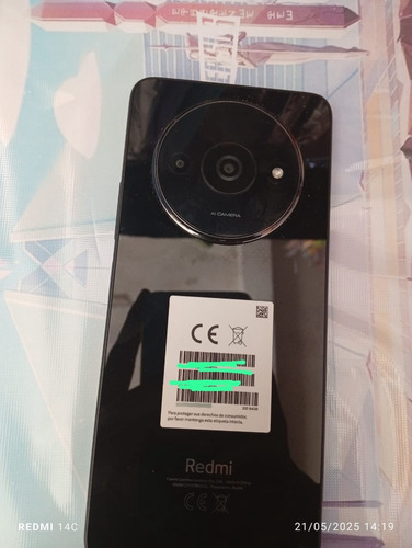 Celular Redmi A3 Negro 64 De Almacenamiento Y 4 De Ram Negro (Usado)