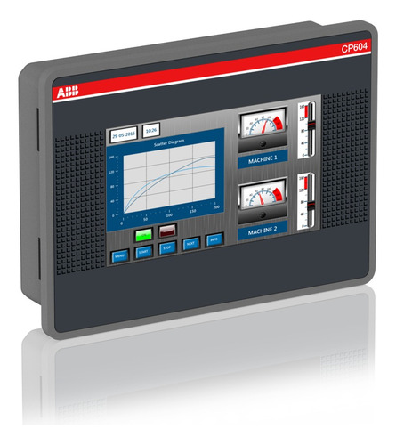 Pantalla Para Plc Indistrial, Ethernet De 4 , 24vcd, Cp604
