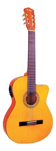 Violão Di Giorgio Talent 1 - Nylon, Eletroacústico, Slim Cor Natural Orientação Da Mão Direita