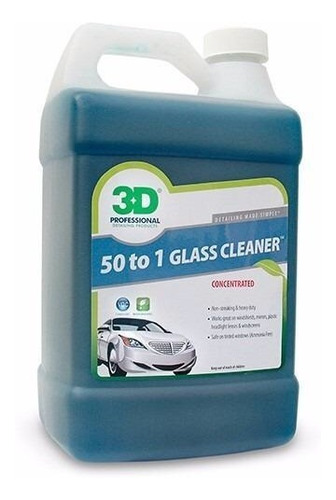 50 To 1 Glass Cleaner - 4 Litros 3d Limpia Vidrios Concent