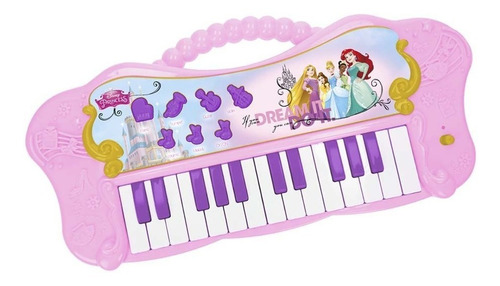 Organo Electronico 25 Teclas Disney Princesas Reig 5290 Nena Color Rosa