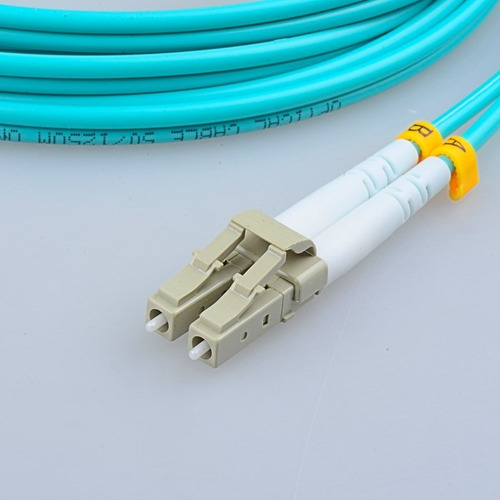 Imagen 2 de 2 de Patch Cord Fibra Optica Multimodo Om3 Duplex Lc - Lc 3m