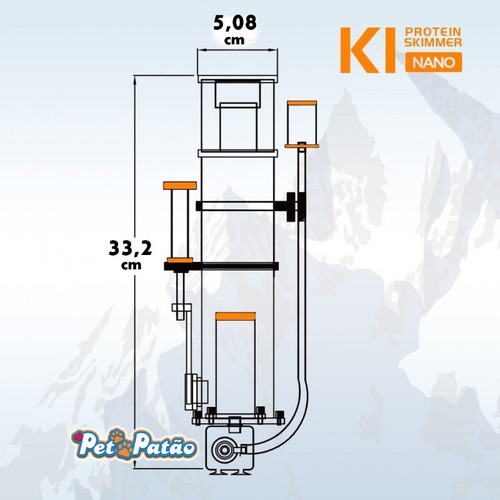 Icecap Skimmer K1 Nano Até 120l Bivolt - Un