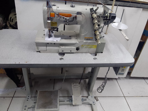 Máquina Galoneira Plana Direct Siruba F0007k-6.4 W922-460 Cinza (Usado)