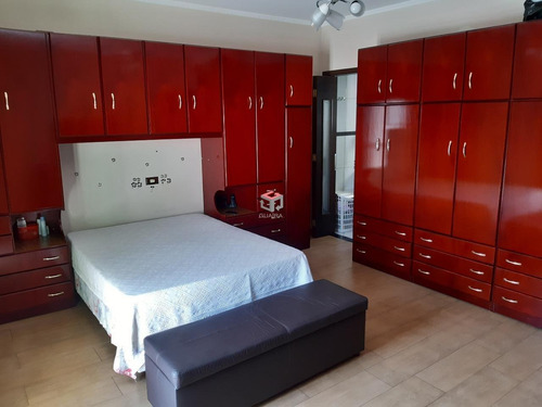 Sobrado À Venda, 3 Quartos, 1 Suíte, 2 Vagas, Gerassi - Santo André/sp - 76796