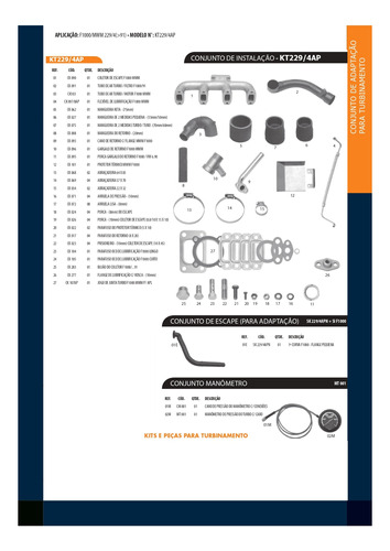 Kit Turbinamento F1000 F4000 Até 92 Mwm 229-4 Sem Turbo