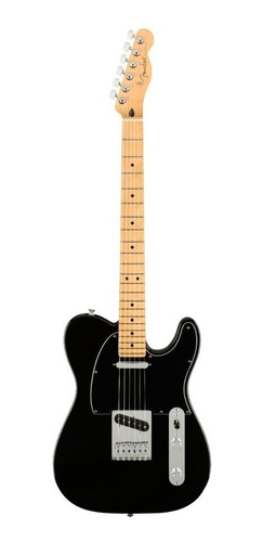Guitarra eléctrica Fender Player Telecaster de aliso black brillante con diapasón de arce