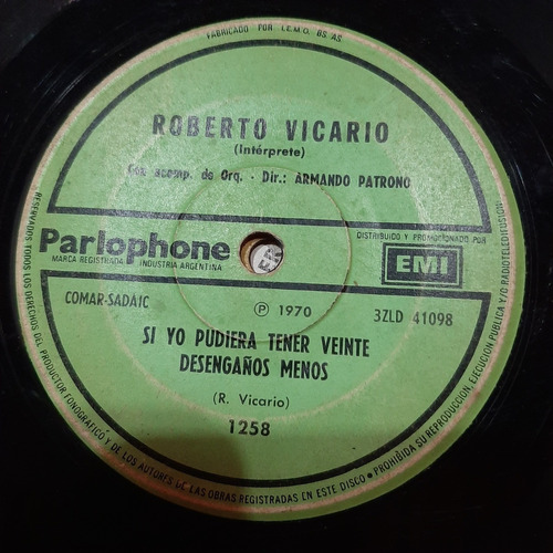 Simple Roberto Vicario Parlophone C22