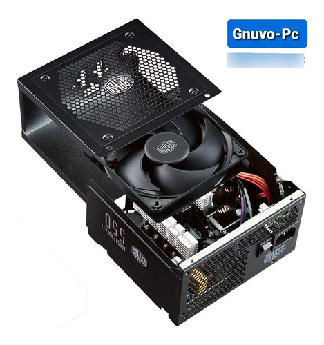 Fuente Poder Cooler Masterwatt 550 Plus 550w Bronce 80 Pc