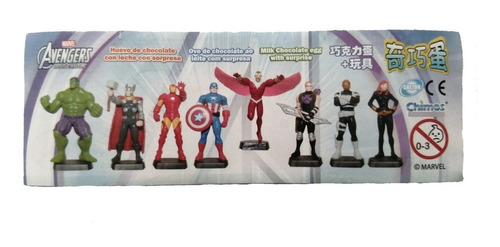 Figuras Miniatura Avengers Assemble Huevo Sorpresa Chimos